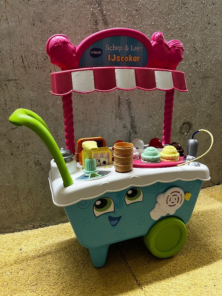 VTech Schep & Leer IJscokar - Interactief Speelgoed, Ophalen, Gebruikt, 2 tot 4 jaar