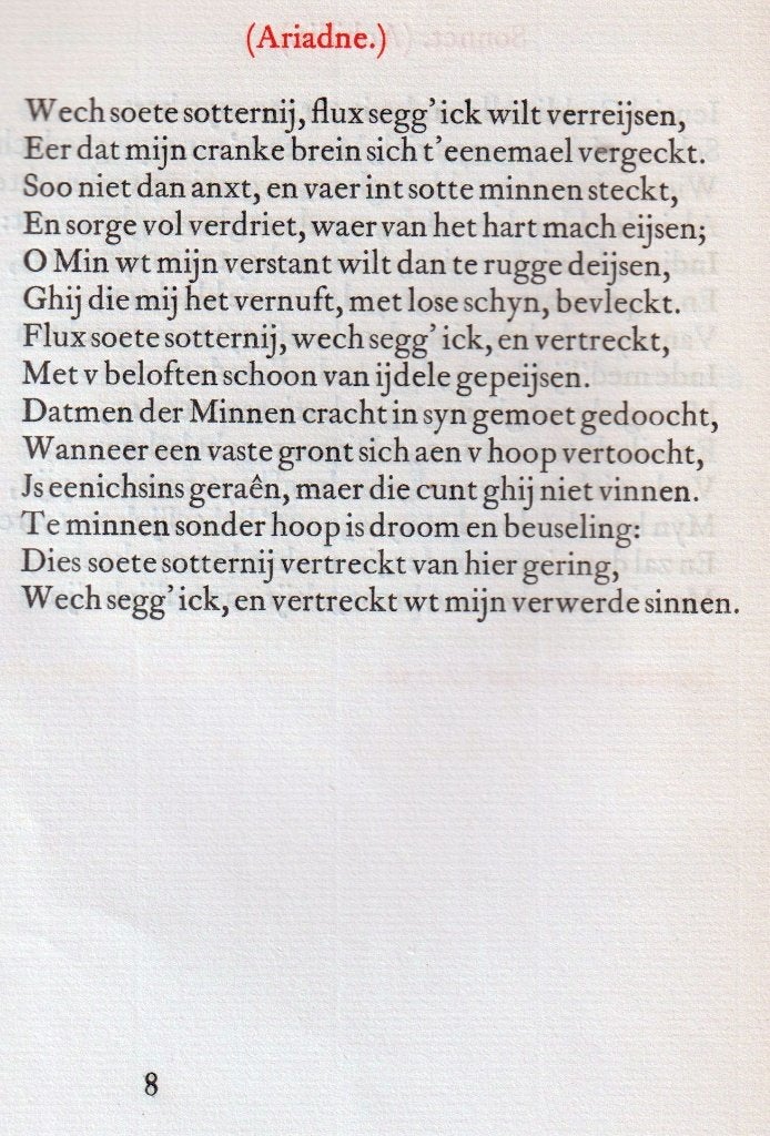 Sonnetten van P.C. Hooft (1923), Ophalen of Verzenden