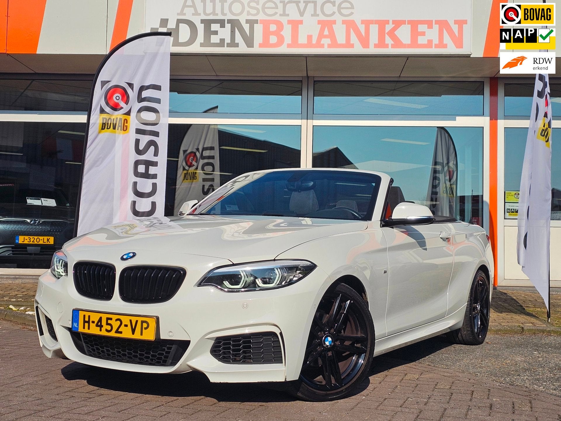 BMW 2-serie Cabrio 218i Executive Edition M Sport Automaat B, Dealer onderhouden, Gebruikt, Euro 6, Cabriolet