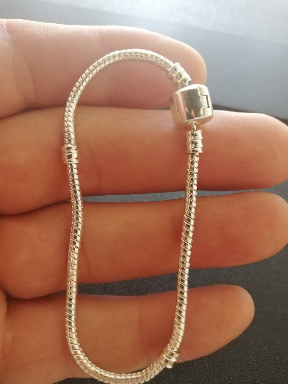 Nieuwe 925 Zilveren Pandora Armband - 19 of 20 cm, Sieraden, Tassen en Uiterlijk, Armbanden, Ophalen of Verzenden, Nieuw, Zilver