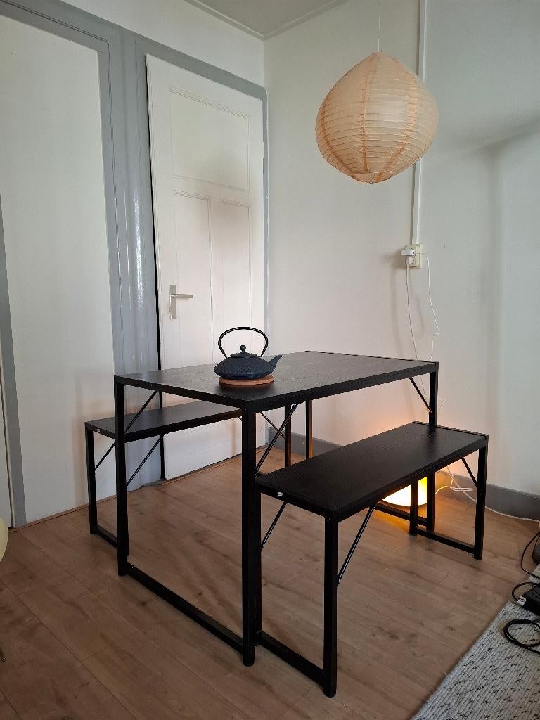 Eettafelset, Huis en Inrichting, Complete eetkamers, Nieuw, 4 tot 6 stoelen, Ophalen