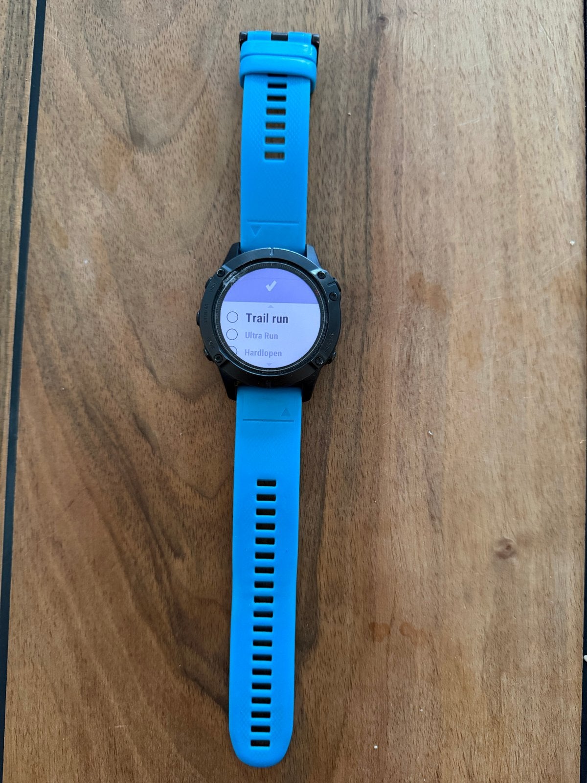 Garmin Fenix 5 GPS Multisport Smartwatch - Blauw, Blauw, Ophalen of Verzenden, Waterdicht, Android