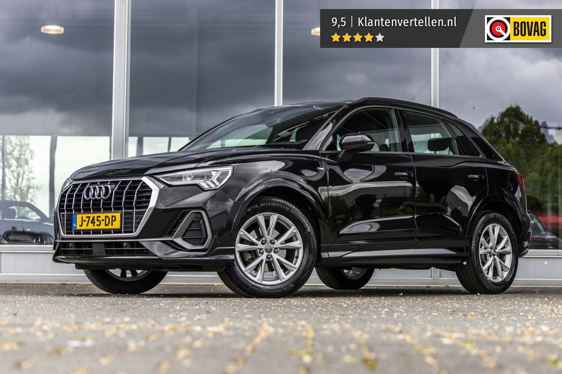 Audi Q3 35 TFSI S Line Pro Line S | LED | Leder (bj 2019), Auto's, Audi, Bedrijf, Te koop, Q3, ABS, Achteruitrijcamera, Airbags