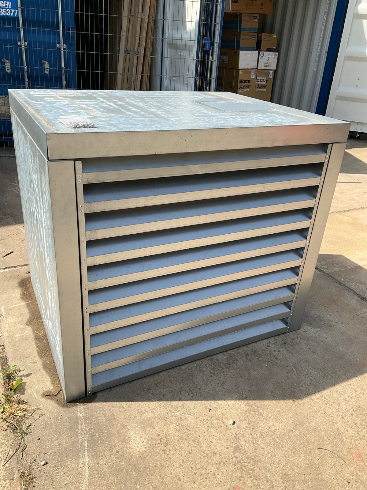 Gegalvaniseerde buitenunit omkasting - 120x90x90 cm, Ophalen, Koelen en Ontvochtigen, Dorpstraat 1 Amsterdam, 3 snelheden of meer