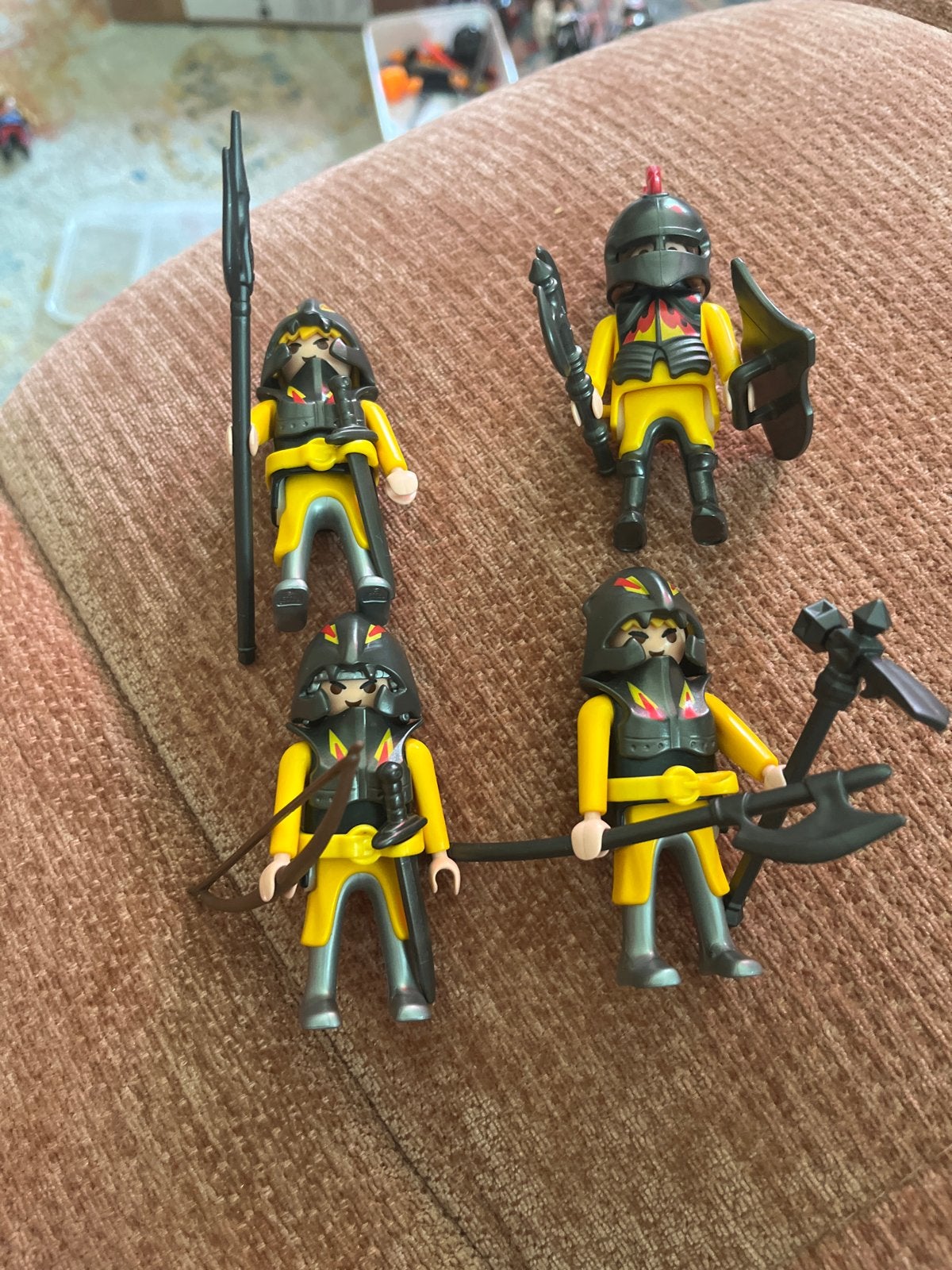 Playmobil ridders, Ophalen, Gebruikt