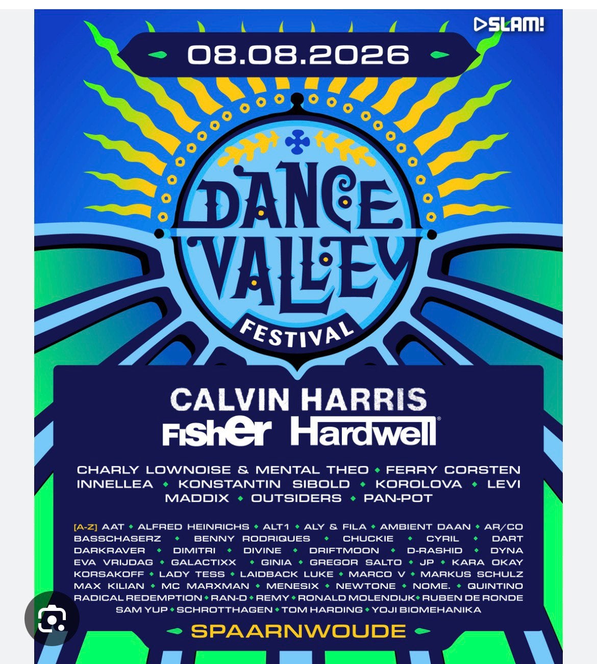 1ticket te koop voor dance Valley, Eén persoon
