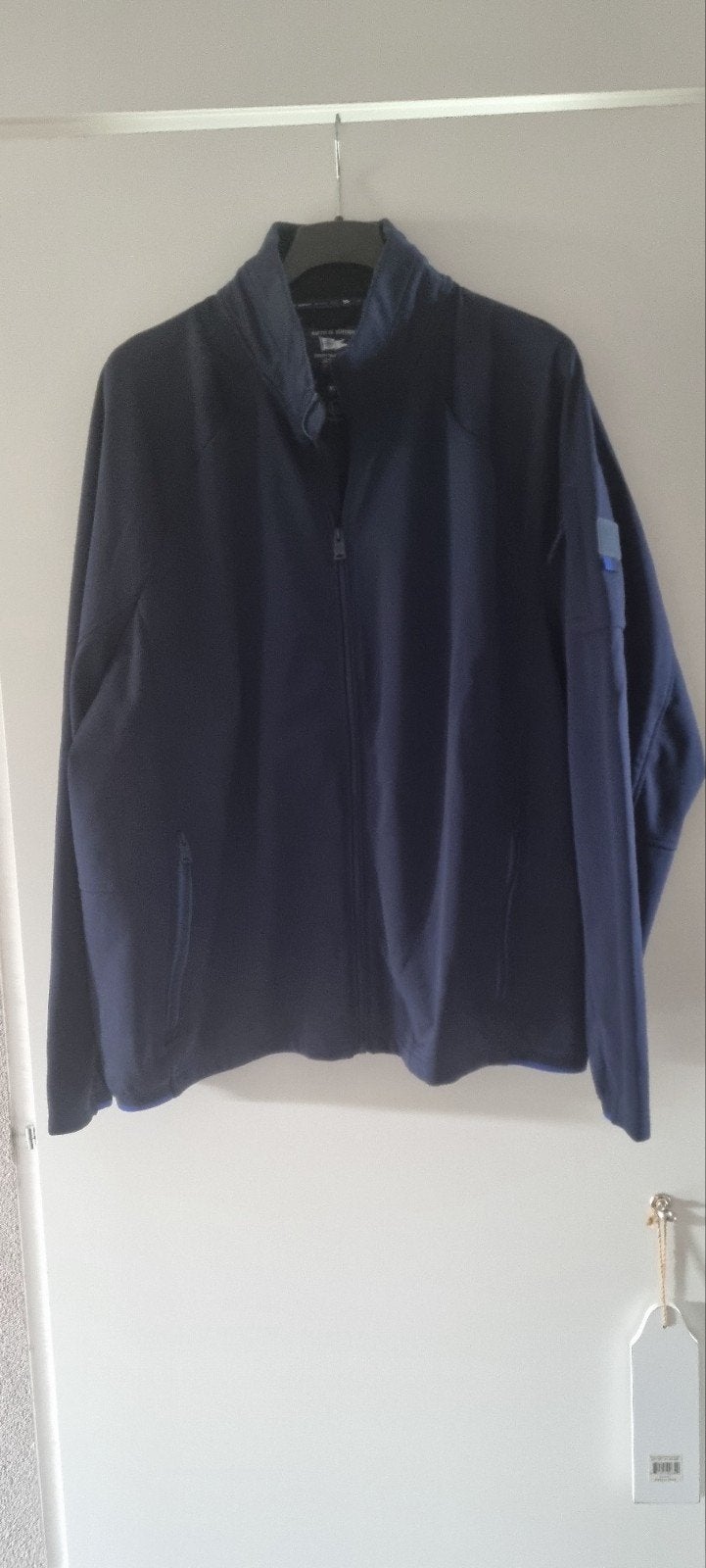 Supermooi heren zomerjack XXXL, Kleding | Heren, Ophalen of Verzenden, Zo goed als nieuw, Maat 56/58 (XL), Blauw