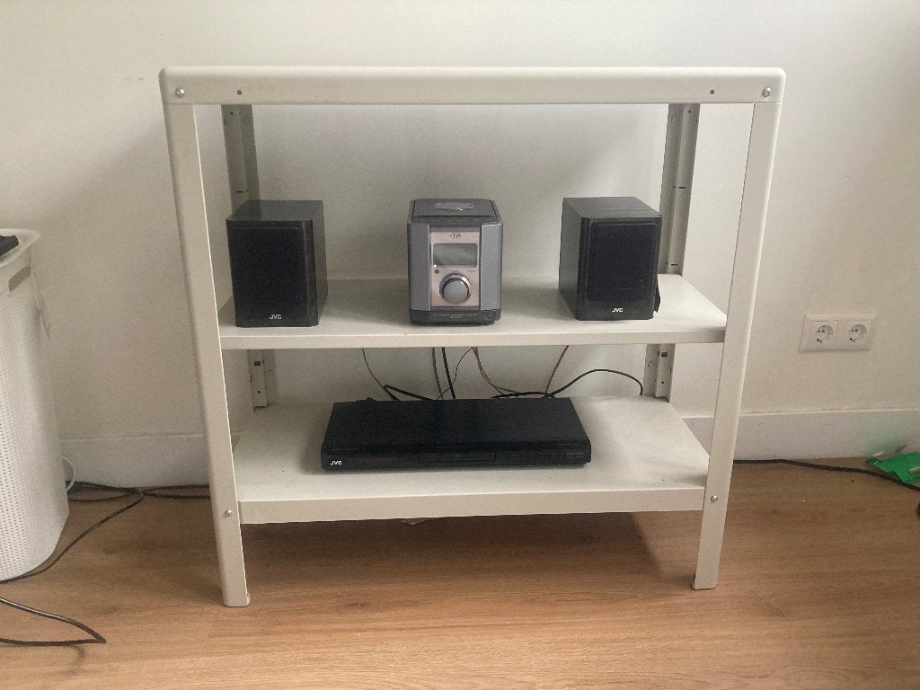 2x Ikea Kolbjorn open kast 80x81cm, Ophalen, Met plank(en), Gebruikt, Stellingkast