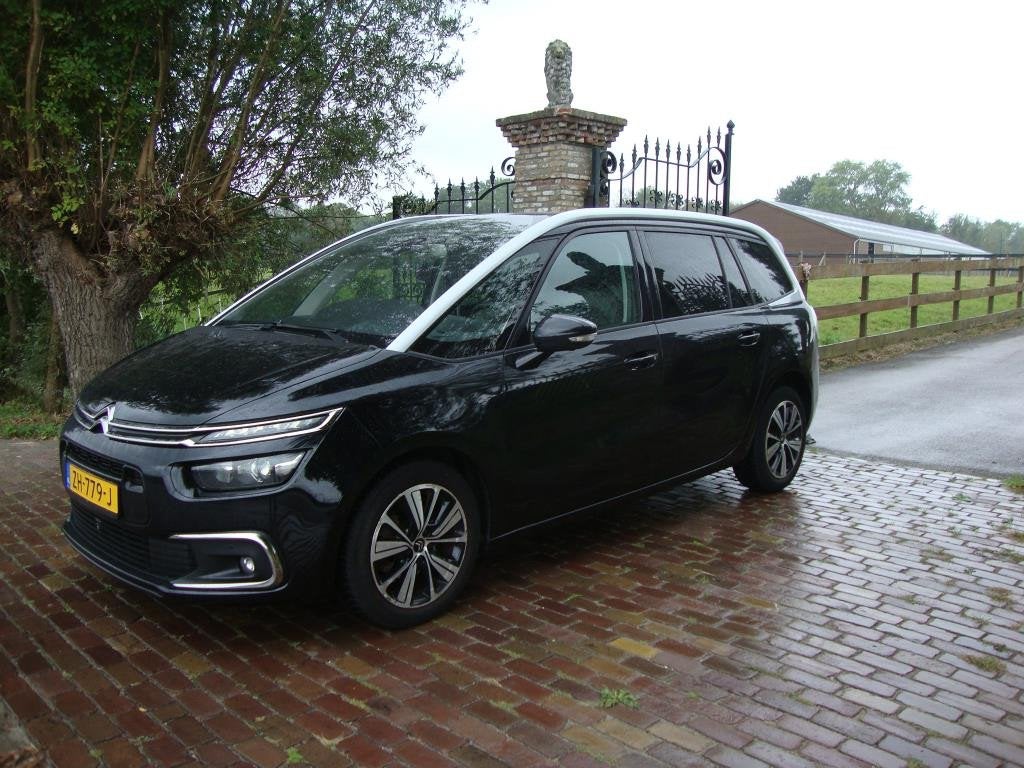 Citroen Grand C4 Picasso 1.6 BlueHDi Shine 7 zits, Auto's, 1334 kg, Gebruikt, 4 cilinders, Bedrijf
