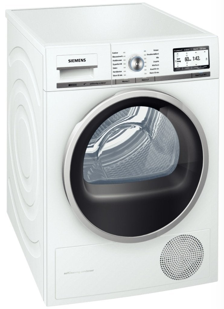 Warmtepompdroger Siemens iQ800 8kg/A++, Witgoed en Apparatuur, Wasdrogers, Ophalen, Overige typen, 8 tot 10 kg, Zo goed als nieuw