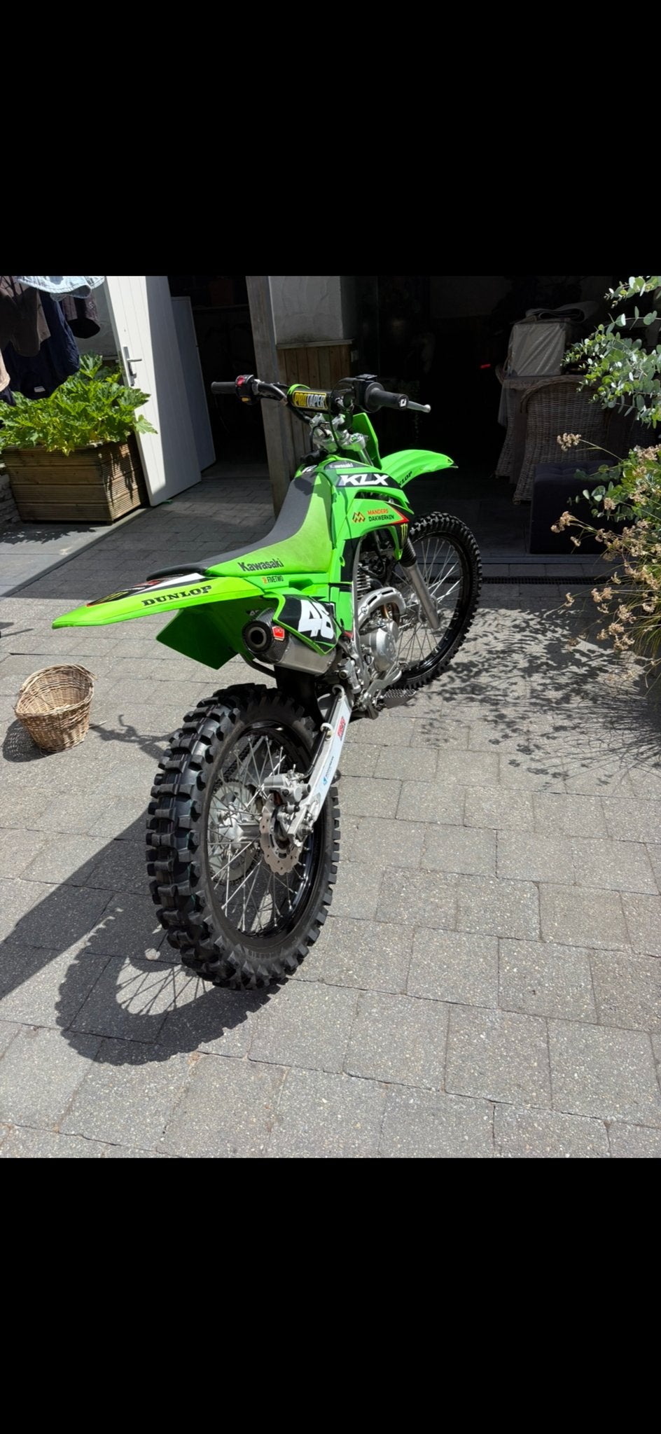 Kawasaki KLX 140cc RF 2024 met ProCircuit uitlaat, Motoren, 140 cc, Sportuitlaat, Occasion, Bedrijf