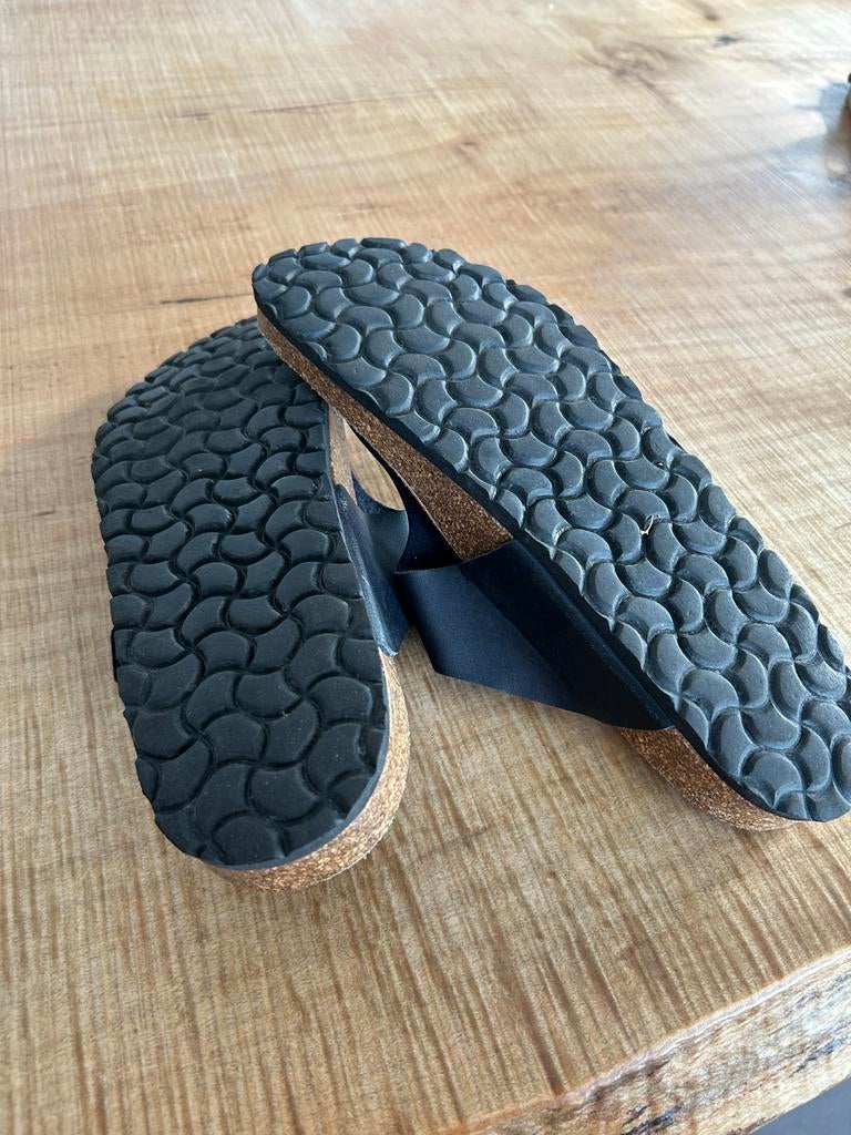 Nelson Slippers met Memory Foam - Maat 46, Ophalen, Gedragen, Zwart, Slippers