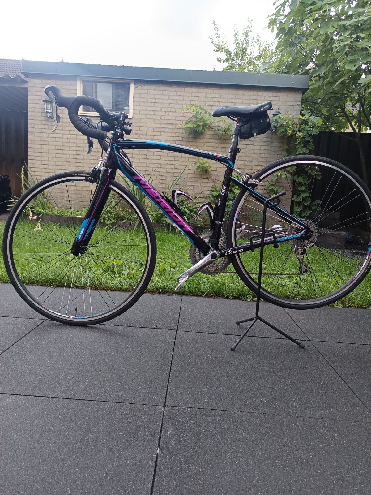 Merida ride 300 Juliet damesfiets racefiets sportfiets, Fietsen en Brommers, 28 inch, Velgrem, 47 tot 50 cm, Zo goed als nieuw