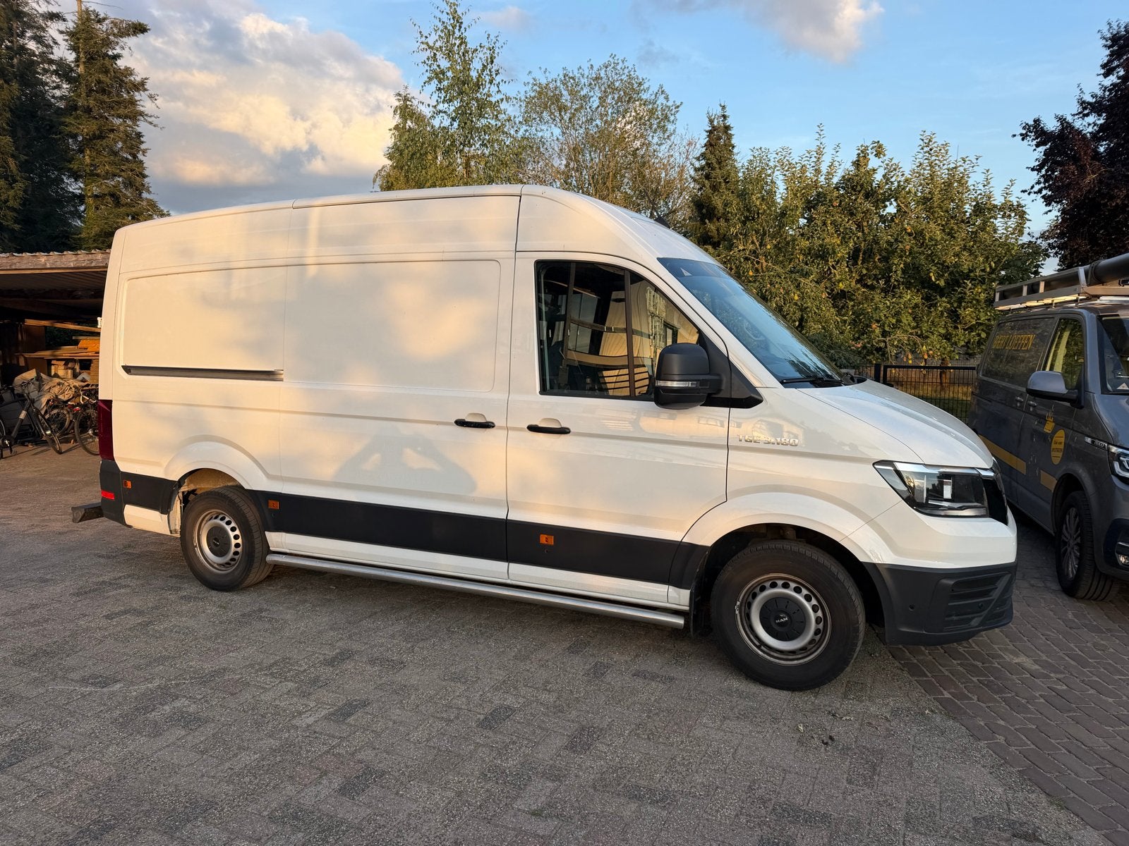 MAN TGE GB 2.0 TDI 177pk SW H2 3.180 FWD 2020 Wit, Auto's, Voorwielaandrijving, Stof, Euro 6, 4 cilinders