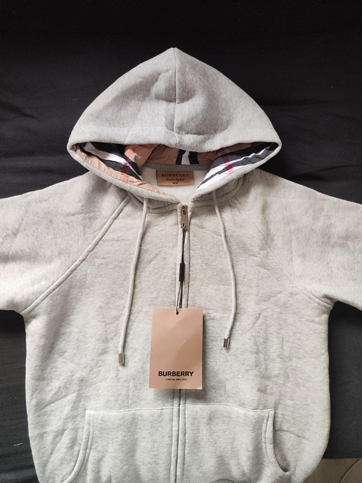 Burberry vest licht grijs maat S/M, Maat 48/50 (M), Nieuw, Ophalen of Verzenden, Grijs