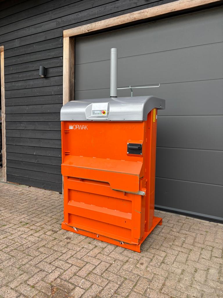 Orwak 3120 | 230 volt | Papierpers | Balenpers | Plasticpers, Ophalen of Verzenden