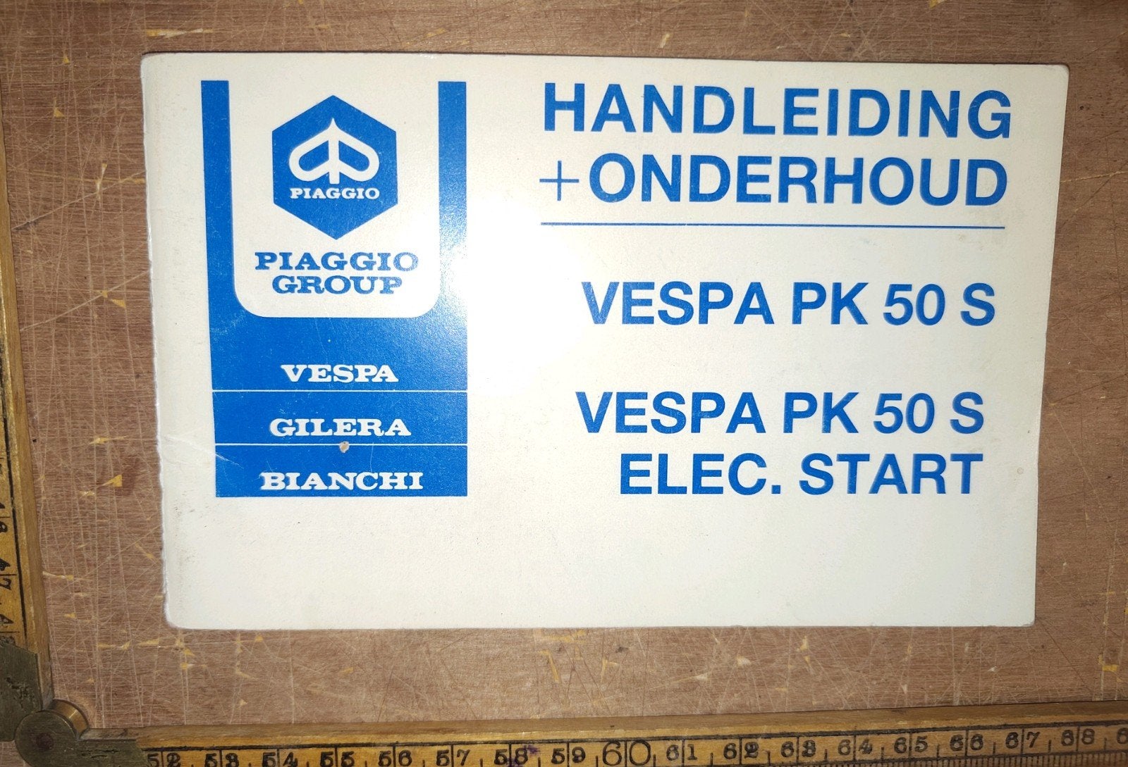 Handleiding Vespa PK 50 S, Ophalen of Verzenden