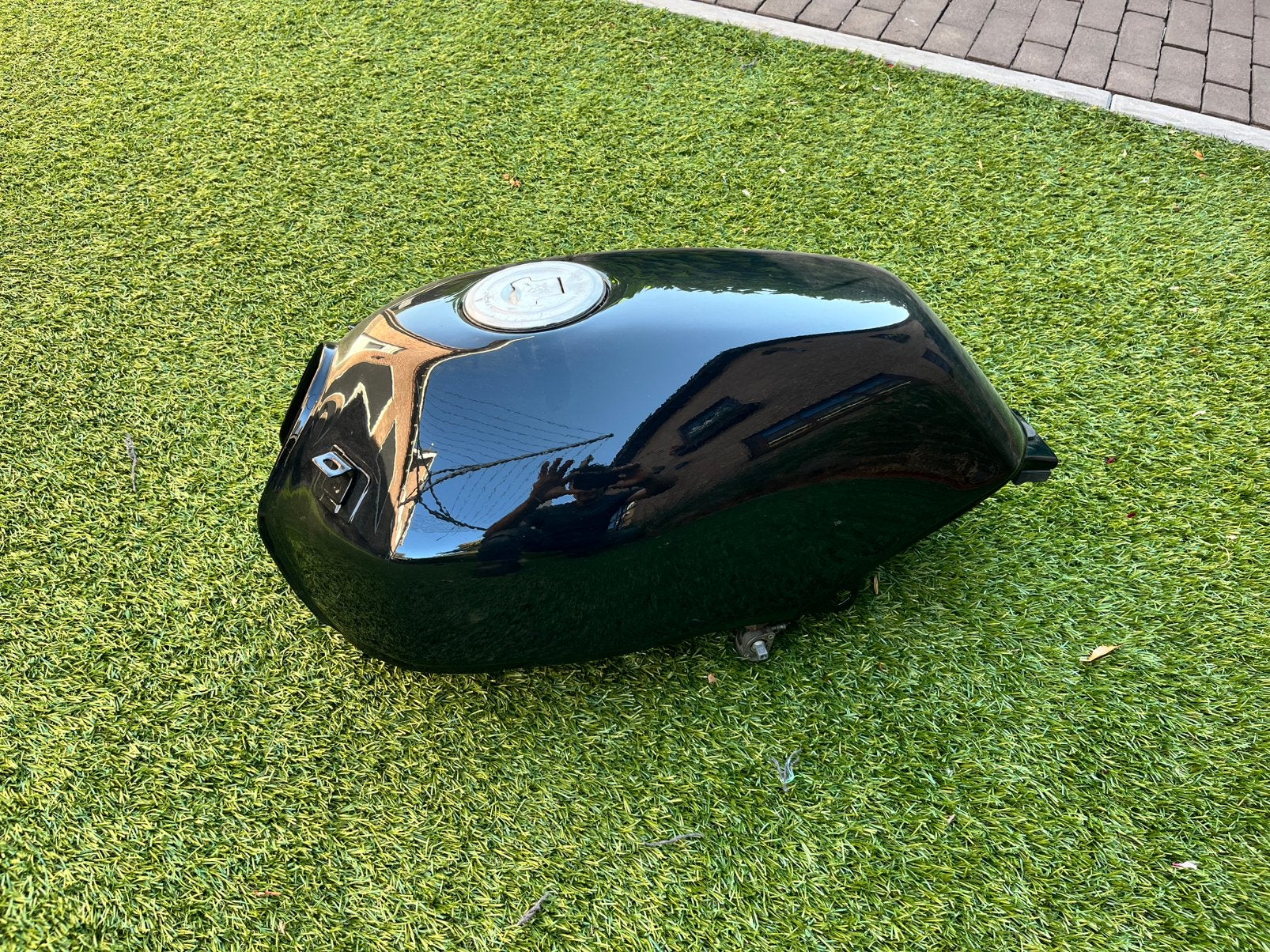 Honda nsr benzine tank, Fietsen en Brommers, Brommeronderdelen | Algemeen, Ophalen, Zo goed als nieuw, Tank
