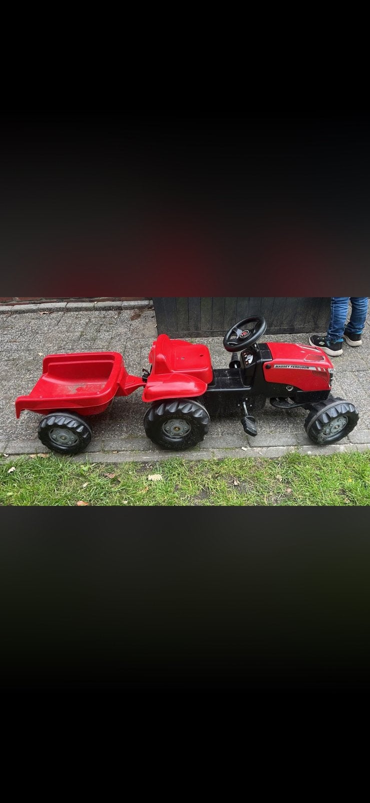 Traptrekker massey ferguson, Ophalen, Gebruikt