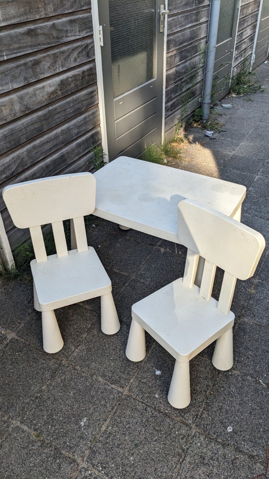 Ikea MAMMUT kinder stoel tafel set, Ophalen, Gebruikt, Tafel(s) en Stoel(en)