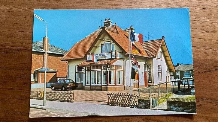 Ansichtkaart Zandvoort aan zee: hotel-pension Krooneman, Ophalen of Verzenden, Ongelopen, Noord-Holland