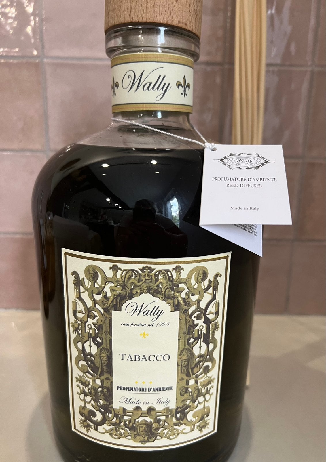 Wally huisparfum interieurgeur Tabacco 3000 ml, Ophalen, Nieuw, Bruin, Glas