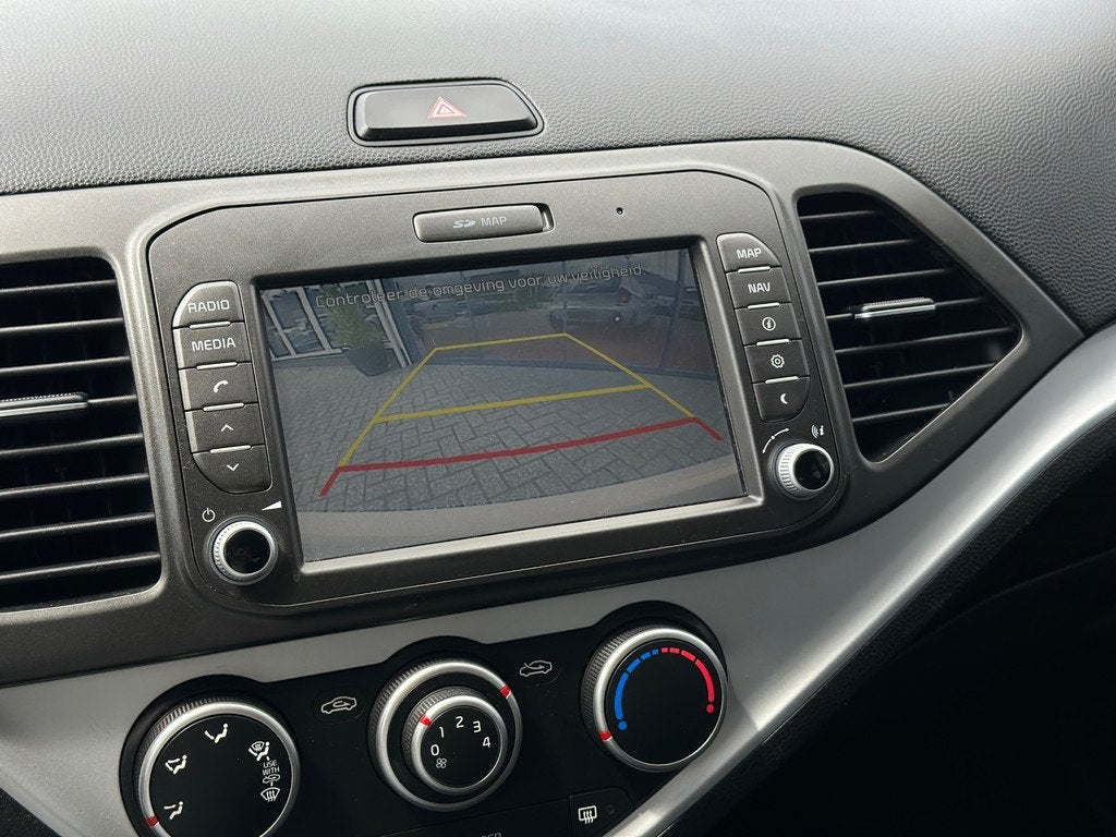 Kia Picanto 1.0 CVVT ComfortPlusLine Navigator / Camera / Gr, Auto's, Kia, Voorwielaandrijving, Gebruikt, Euro 6, 4 stoelen