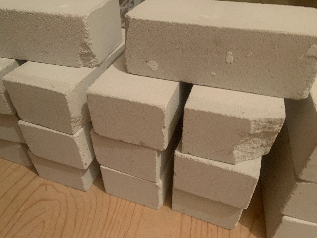 Kalkzandsteen wit  17 stenen, Ophalen, Nieuw, Kalkzandstenen