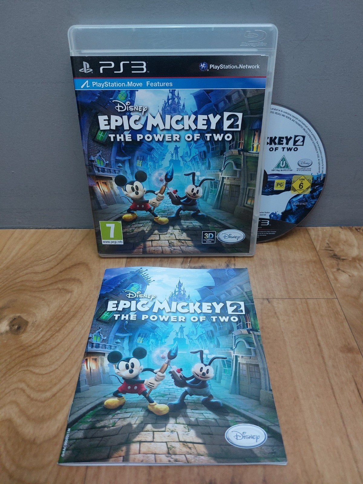 Epic Mickey 2 (PS3 Disney) The Power of Two, Avontuur en Actie, 1 speler, Ophalen of Verzenden, Zo goed als nieuw