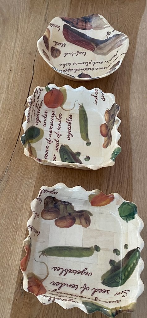 3 mooie bakjes, Ophalen, Zo goed als nieuw, Geschikt voor vriezer, 380 ml
