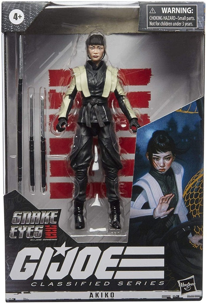 G.I. Joe 6" Classified Series Akiko (Origins), Verzenden, Nieuw