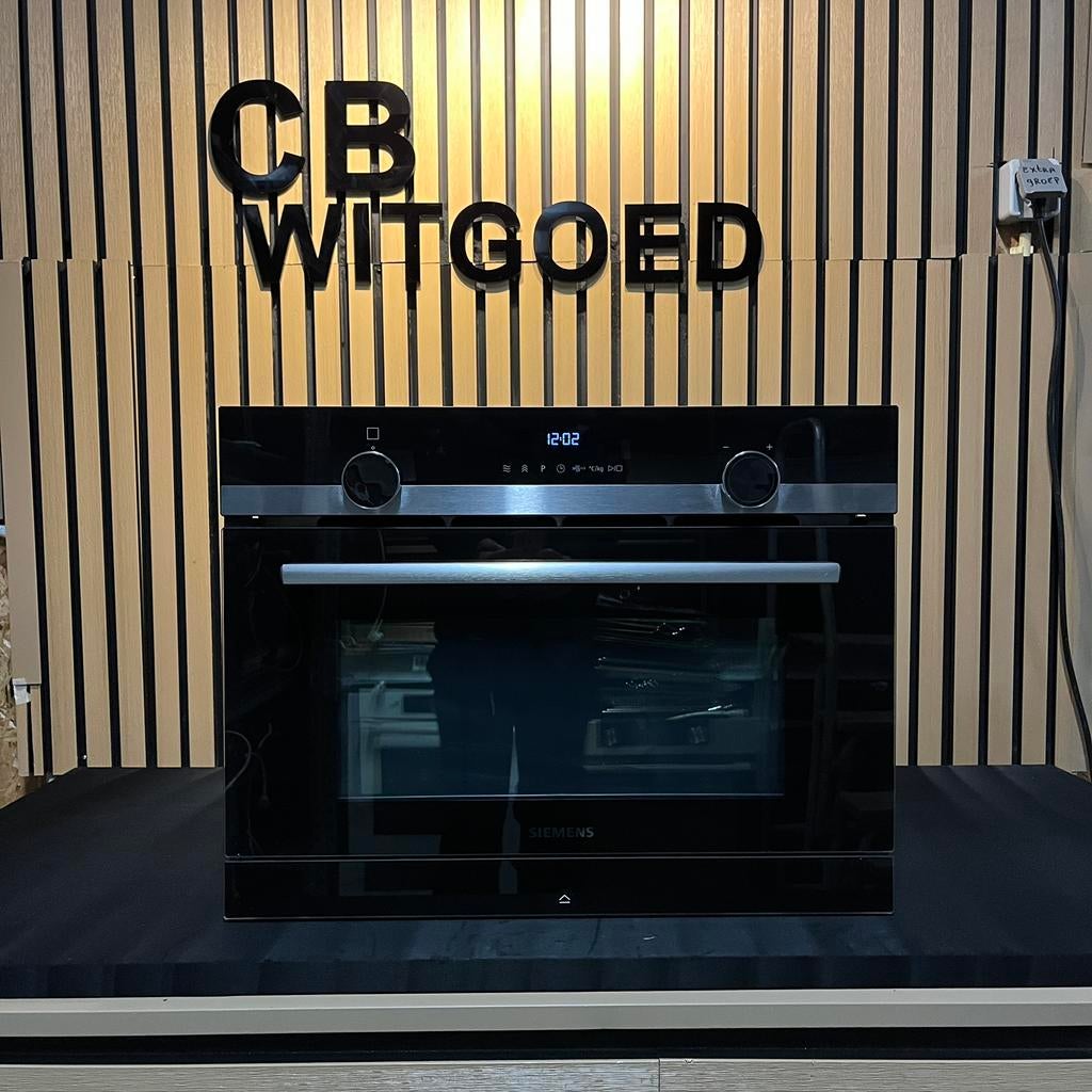 Siemens IQ700 combi oven magnetron + stoom 3 in 1 uniek!, Ophalen, Refurbished, Oven met grill, Inbouw