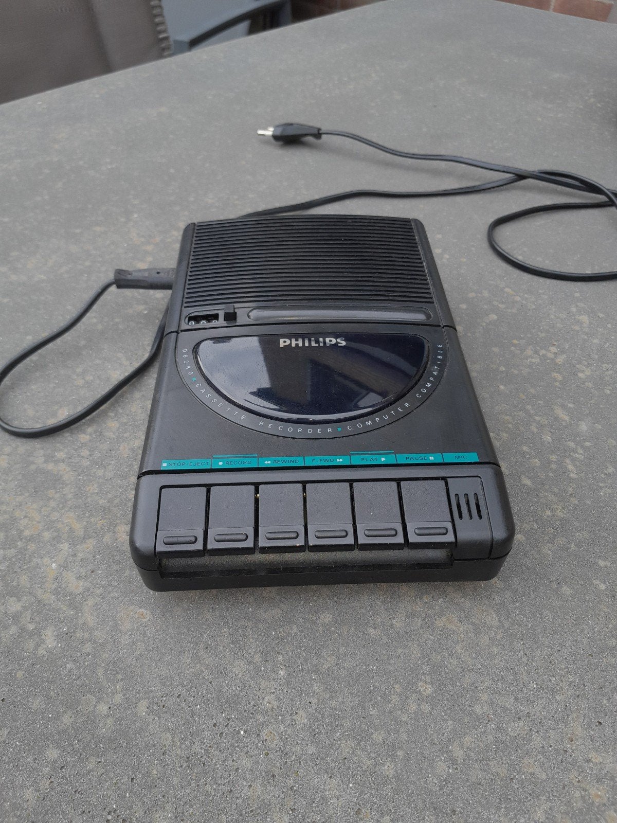 Philips cassette recorder, Ophalen of Verzenden, Enkel, Philips, Tape counter