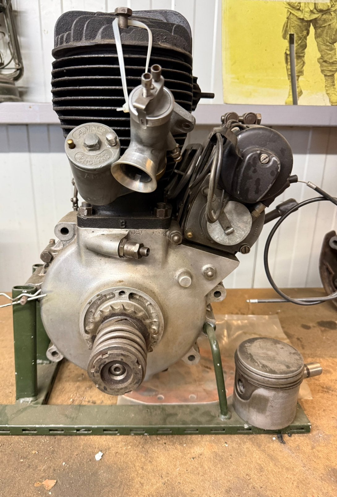 BSA WM 20 Motorblok Magneet Dinamo Carbateur, Gebruikt, Onbekend, Ophalen of Verzenden, Onbekend