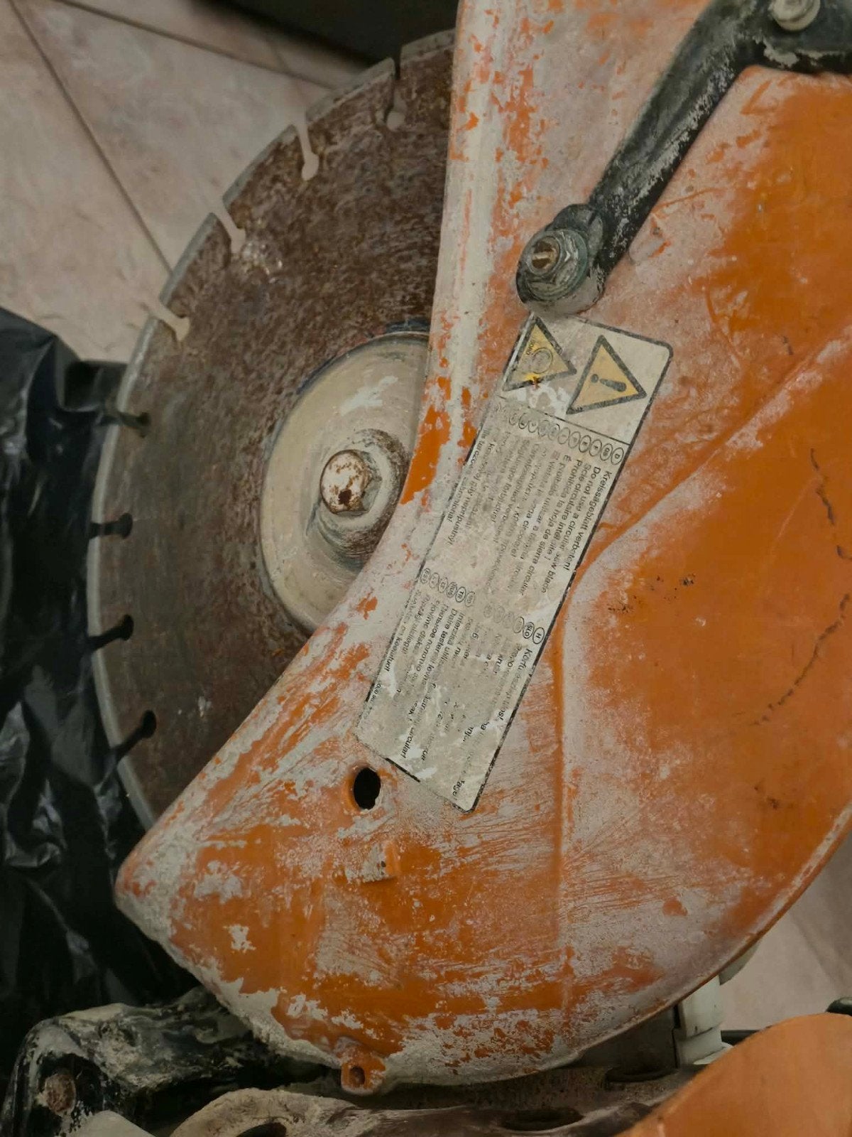 Stihl TS 410 Doorslijper  Stihl TS 410 Doorslijper. Prijs be, Doe-het-zelf en Verbouw, Ophalen, Stihl, Gebruikt, 70 mm of meer