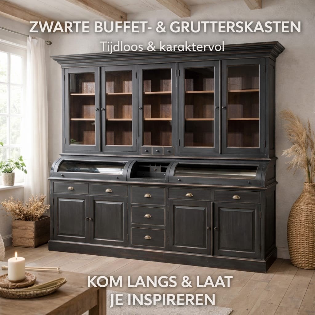 Unieke landelijke buffetkasten op maat en restyling mogelijk, Huis en Inrichting, Kasten | Buffetkasten, 200 cm of meer, Nieuw