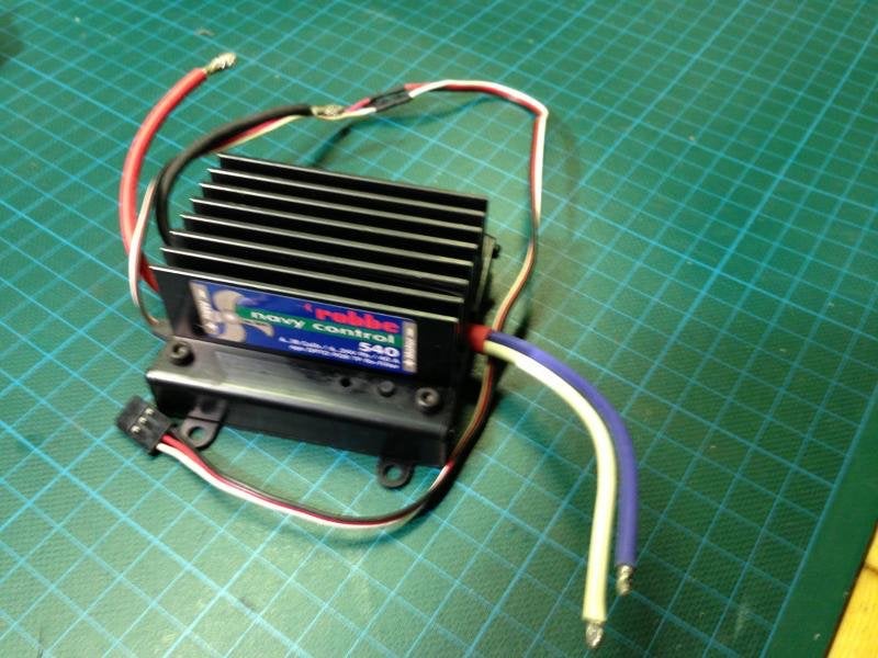 Robbe navy control 540 r 7,2-24v -40amp nr. 8616, Ophalen of Verzenden, Nieuw
