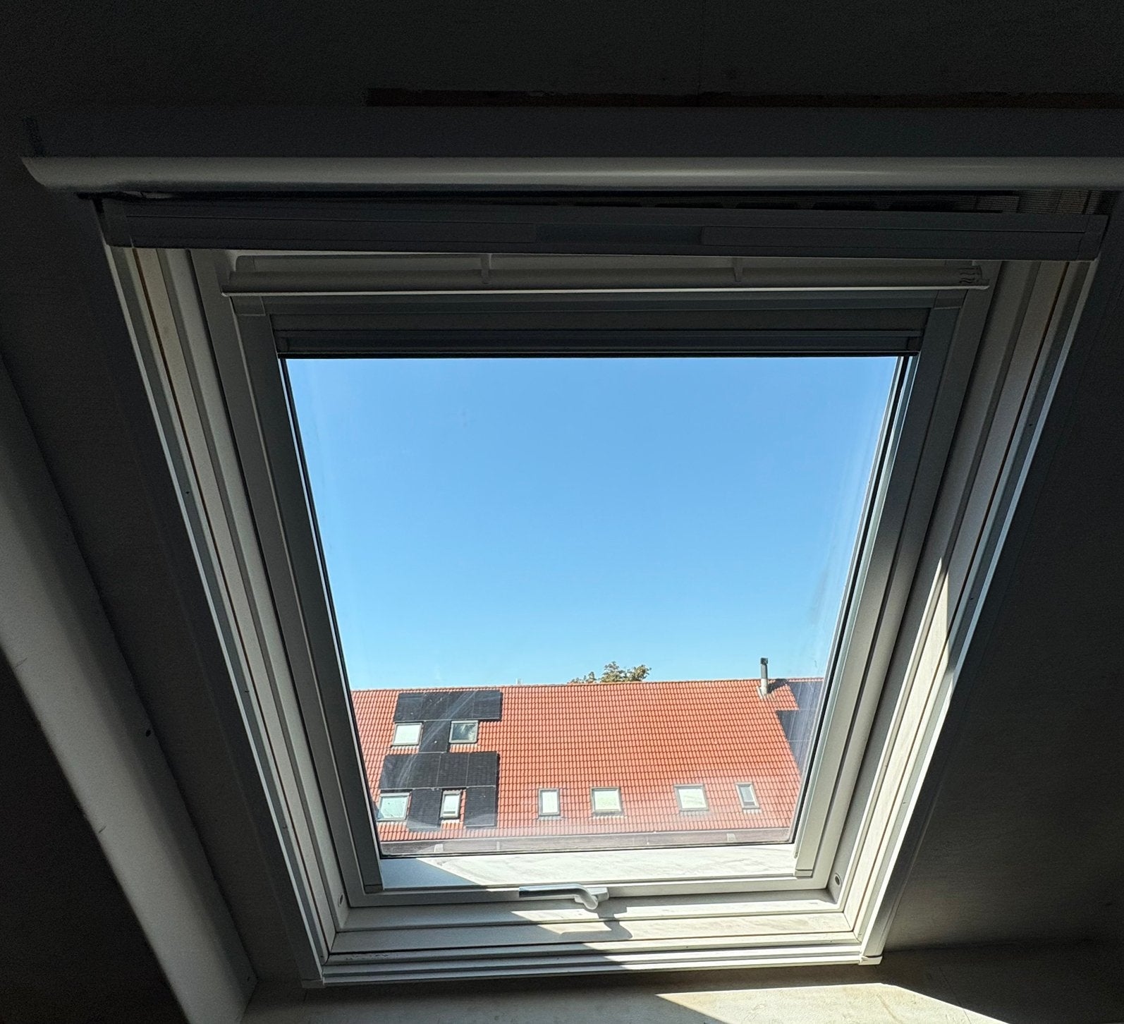 Dakraam Velux GPU PK06/0070 wit kunststof 94 x 118 cm, Ophalen, Gebruikt, 80 tot 120 cm, 80 tot 120 cm
