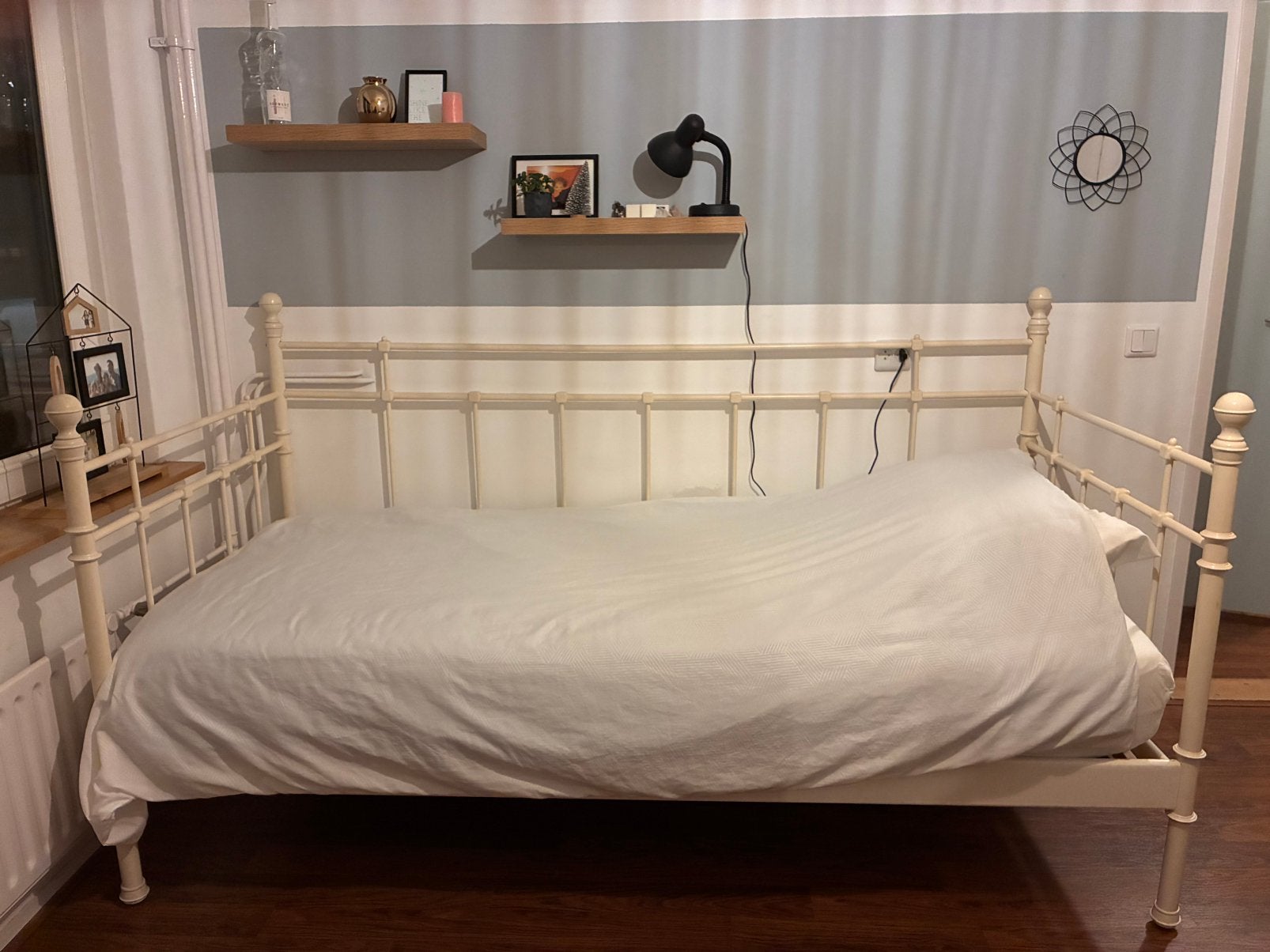 Meidenbed eenpersoons bed, Antiek en Kunst, Ophalen