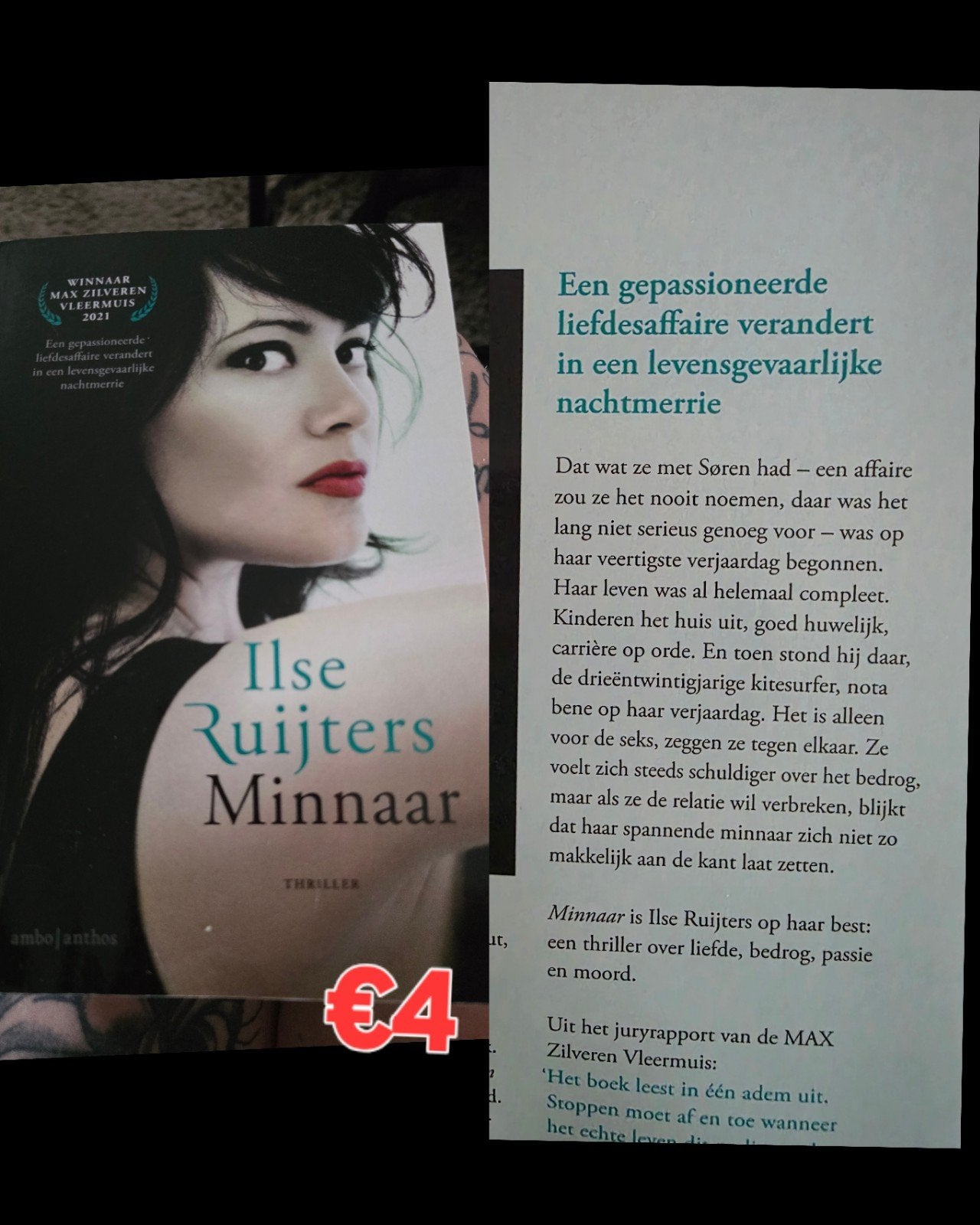 ilse ruijters Minnaar, Ophalen of Verzenden, Zo goed als nieuw