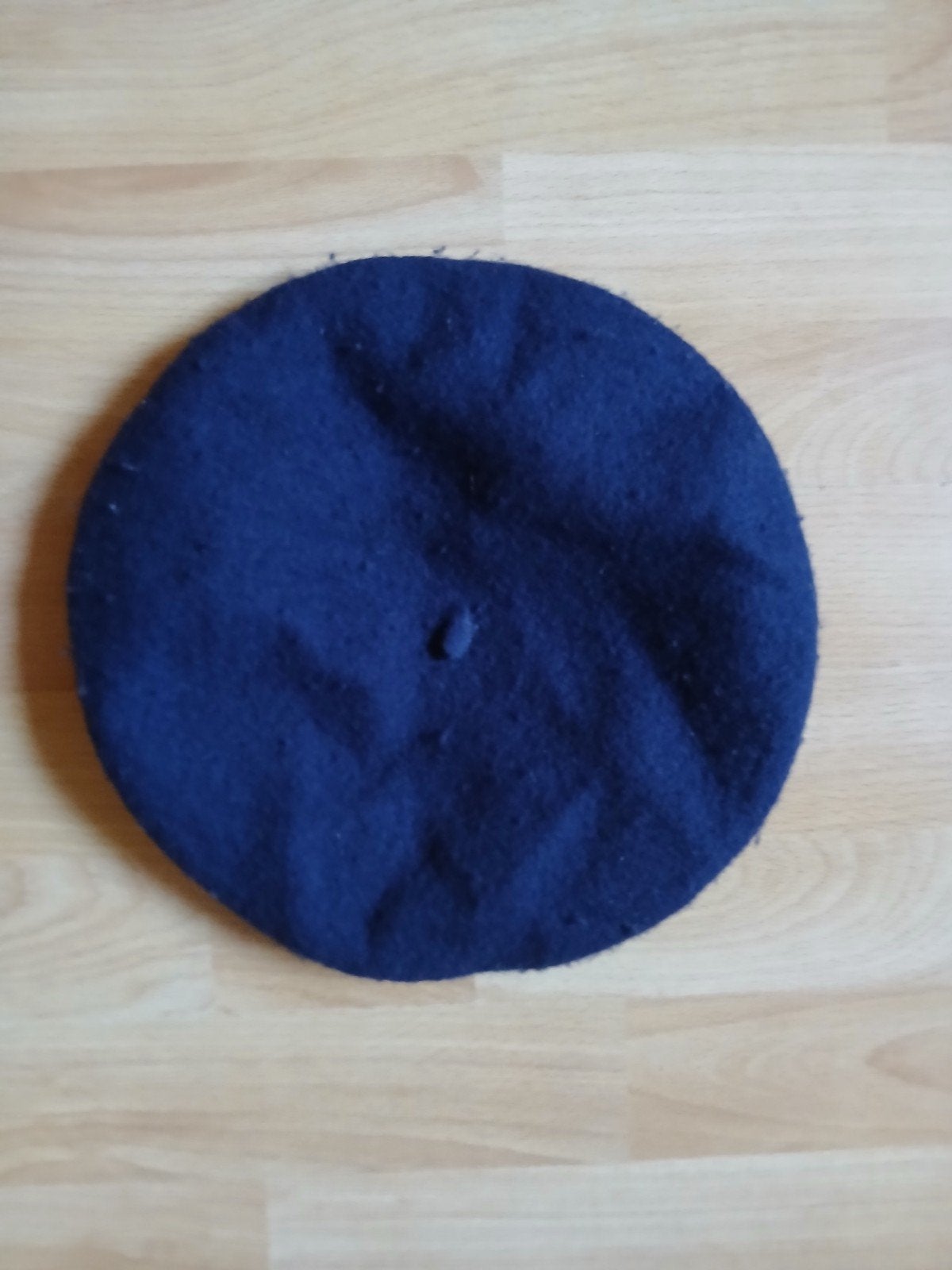 Blauwe baret, gedragen., Ophalen, Gedragen, One size fits all, Pet