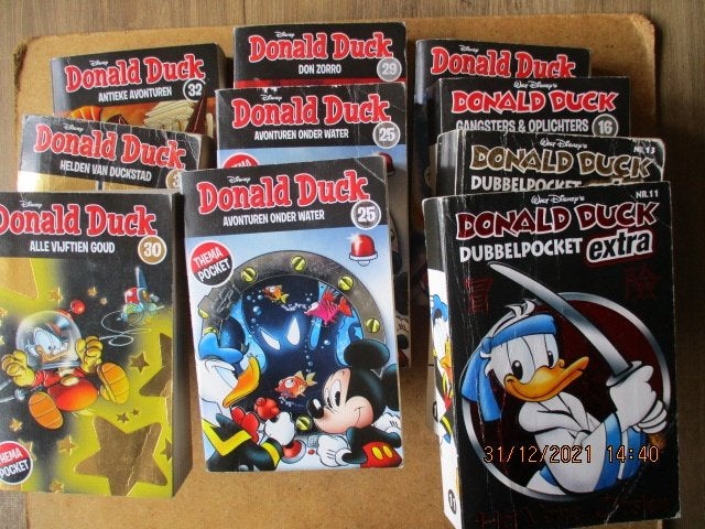 adv5328 donald duck thema pocket, Eén stripboek, Ophalen, Gelezen