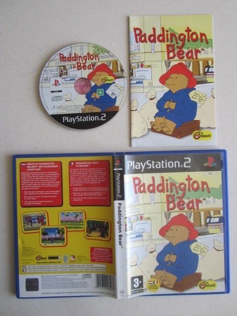 Paddington Bear beer PS2 Playstation 2 , 1 speler, Ophalen of Verzenden, Zo goed als nieuw, Vanaf 3 jaar