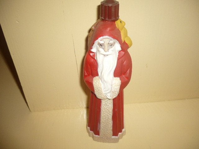 Mie18<> oude parfumfles kerstman, Ophalen of Verzenden