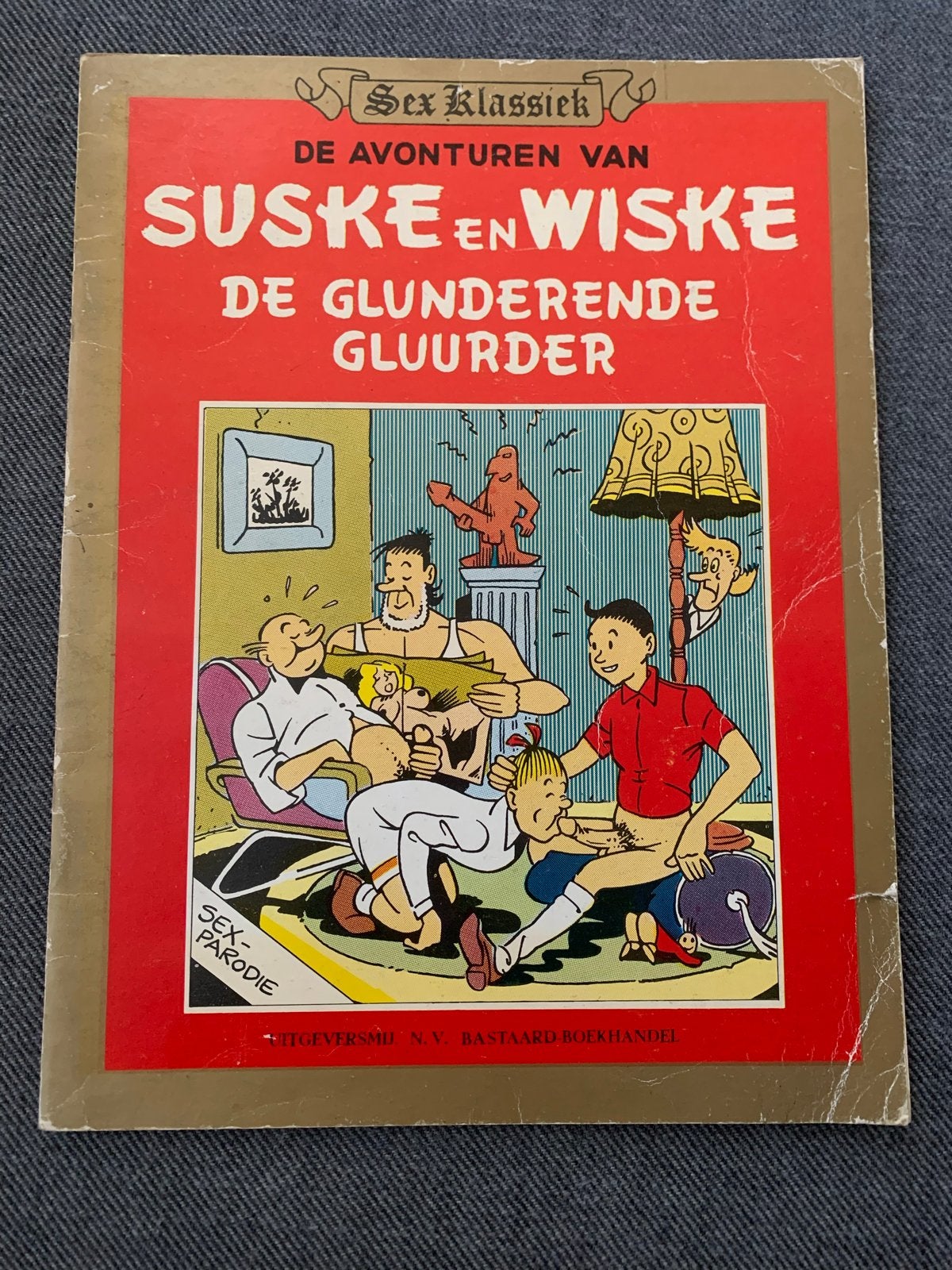 Suske en Wiske: De Glunderende Gluurder (Sex Klassiek), Eén stripboek, Ophalen of Verzenden, Gelezen