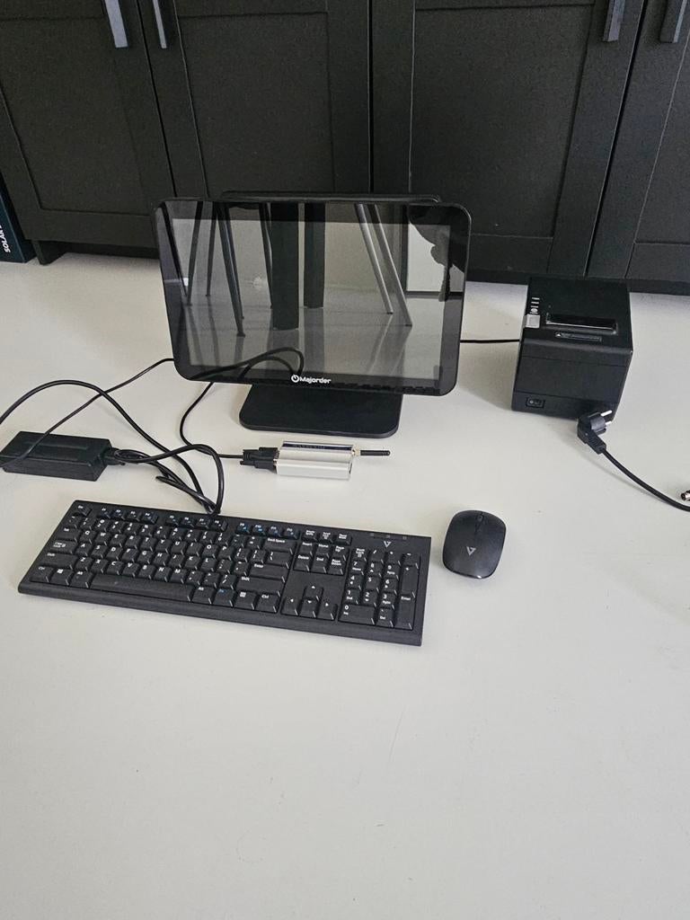 Majorder Kassasysteem - Dubbel Scherm + Bonprinter, Ophalen