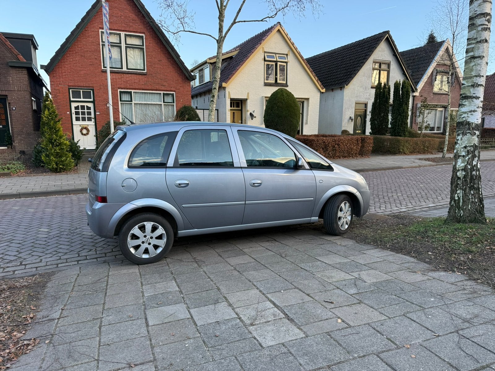 Opel Meriva 1.6 16v 2008, Auto's, Zwart, Handgeschakeld, Particulier, 1275 kg
