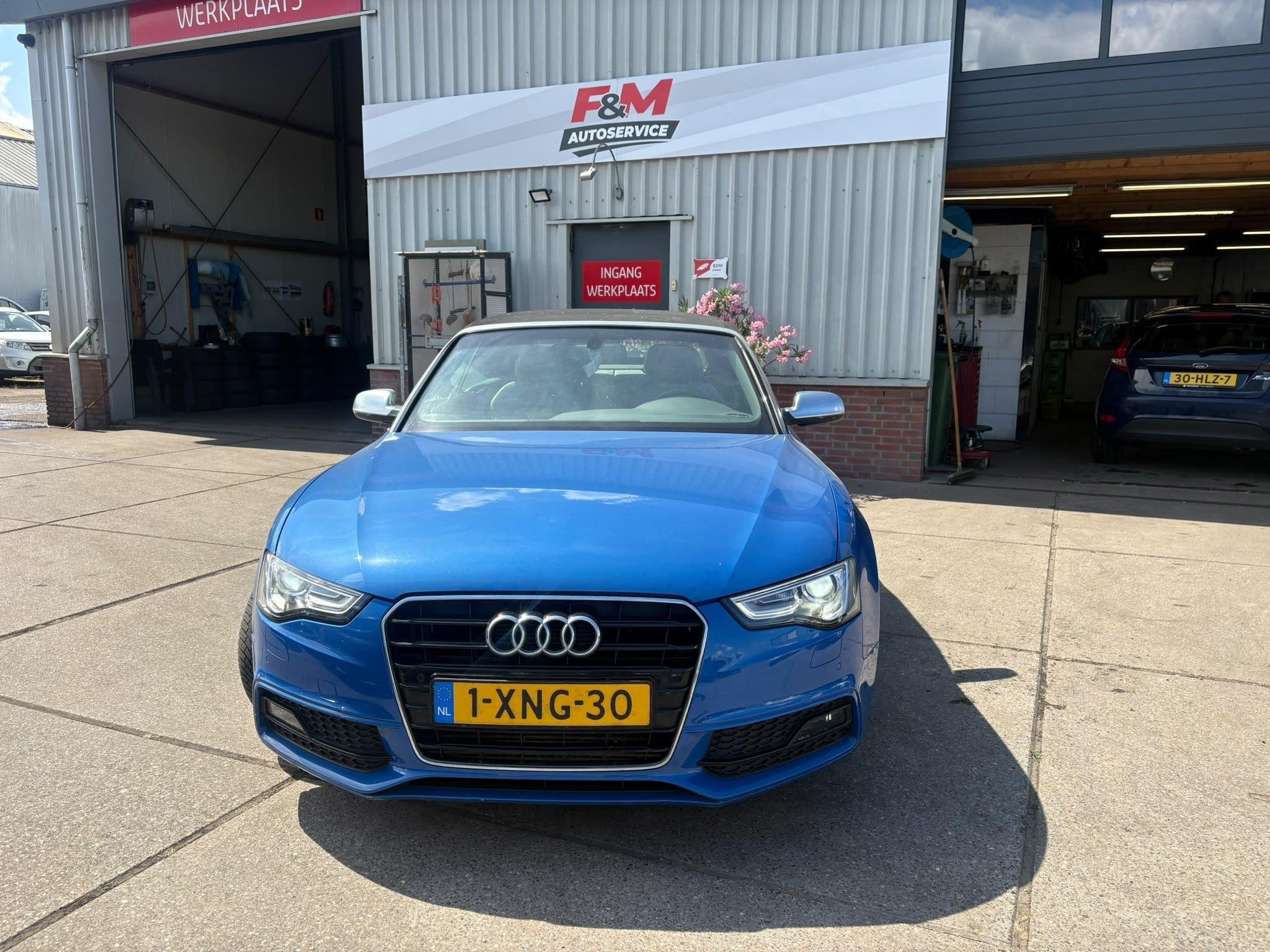 Audi A5 Cabriolet 3.0 TDI Pro Line S EXPORT ONLY! Dak defect, Auto's, Audi, Euro 5, Gebruikt, Cabriolet, Leder
