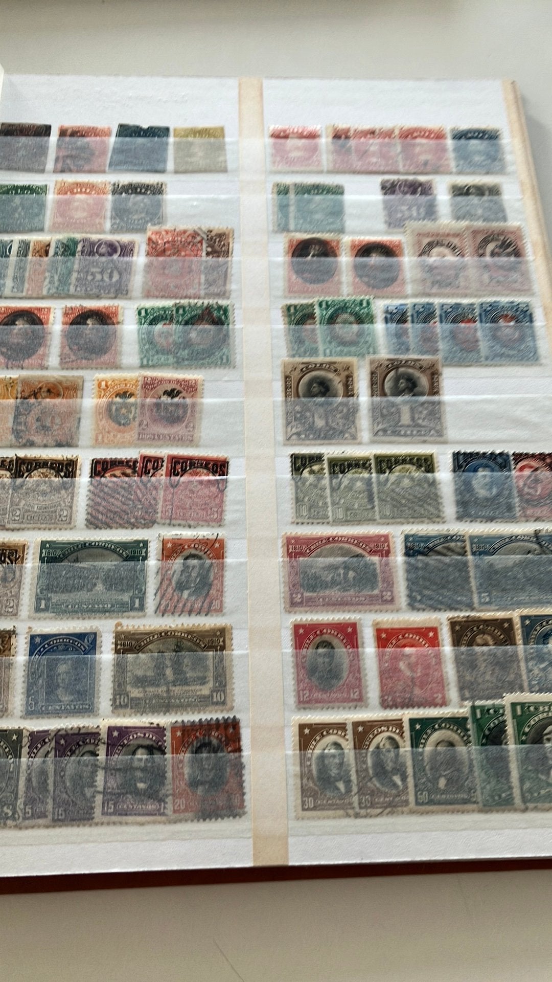 Chili mooie collectie met blokken, Ophalen of Verzenden, Buitenland