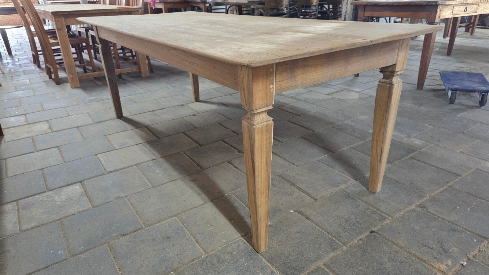 authentieke  boerentafel 222 cm lang, Gebruikt, 200 cm of meer, Nb, Nb